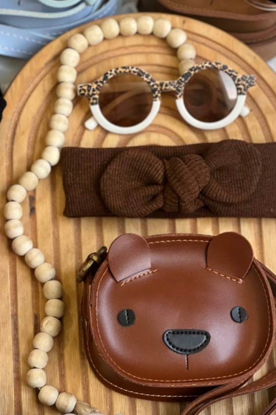 کیف دوشی چرمی دخترانه و پسرانه تدی